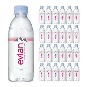 GrA  ~lEH[^[ 330ml 24{ ɓ evian d KAi 񂹕i 