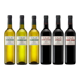 女性醸造化が手掛けるワイン レ・ジャメル 品種飲み比べ6本セット ワインセット ソムリエ試験対策 送料無料 取り寄せ品