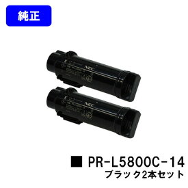 NEC トナーカートリッジ PR-L5800C-14お買い得2本セット 純正品 【翌営業日出荷】【送料無料】【MultiWriter 5800C】