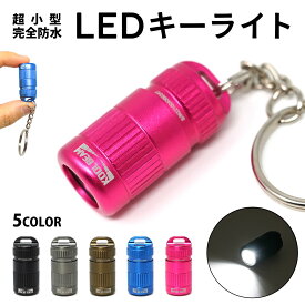 【スーパーSALE限定特価】 KOOLBEAM M.E.U LEDライト キーホルダー ミニ 懐中電灯 100ルーメンス KB-41 LR44電池 x 3個 送料無料