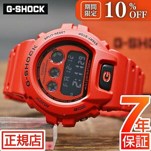 �_10%OFF�N�[�|�����ő�100%�|�C���g�o�b�N���v�G���g���[�^G-SHOCK DIGITAL 6900 SERIES DW-6900RRB-4JF Iconic Styles G�V���b�N �W�[�V���b�N �f�W�^�� ���b�h CASIO �J�V�I �r���v �����Y �A�C�R�j�b�N�X�^�C