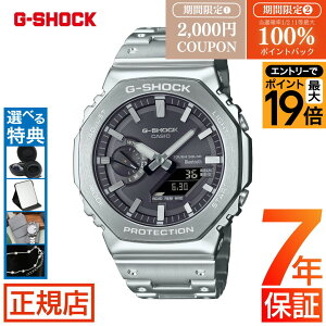 �W�[�V���b�N �t�����^�� �A�i�f�W G-SHOCK FULL METAL 2100 Series GM-B2100SD-1AJF �W�[�V���b�N �t�����^�� �^�t�\�[���[ �V���o�[ �I�N�^�S�� ���p�` �J�V�I �r���v �����Y �A�i�f�W Bluetooth �X�}�[�g�t