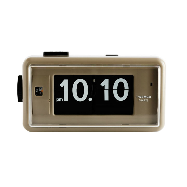 楽天市場】パタパタ 時計 TWEMCO DESK TOP ALARM CLOCK AL-30GYB 