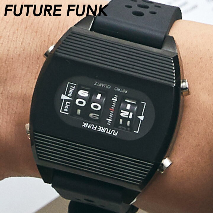楽天市場】フューチャーファンク 腕時計 メンズ FUTURE FUNK FF104-BK 