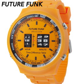 フューチャーファンク 腕時計 メンズ FUTURE FUNK FF105-MS ローラー式 腕時計 ローラー デジタル 腕時計 ユニセックス スポーティ レトロ クォーツ ウレタン 46cm ファッションウォッチ ラウンド アウトドア キャンプ カジュアル ペア ギフト 男性 東京ウォッチスタイル