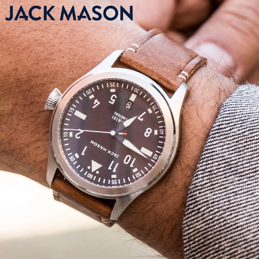 楽天市場】jack mason 腕時計 メンズ JACK MASON AVIATION JM-A101-204