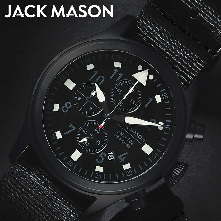 楽天市場】jack mason 腕時計 メンズ JACK MASON BLACKOUT MODELS JM 