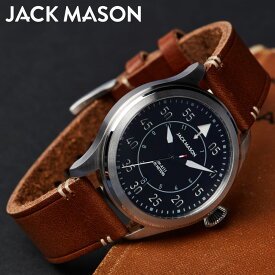 jack mason 腕時計 メンズ JACK MASON AVIATION JM-A111-001 ジャックメイソン アヴィエーション レザーベルト 革腕時計 革ベルト アナログ ラウンド メンズ ブランド 時計 42mm 蓄光 夜光 カレンダー 日付 ギフト 男性 正規品