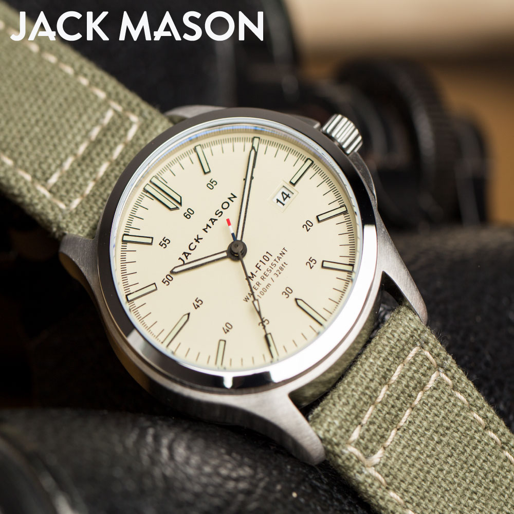 楽天市場】jack mason 腕時計 メンズ JACK MASON FIELD JM-F101-004