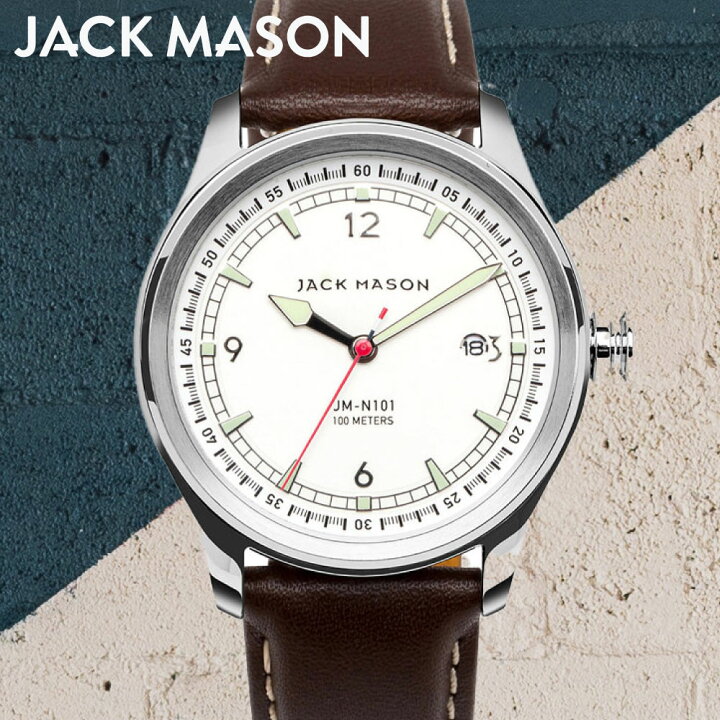 楽天市場】jack mason 腕時計 メンズ JACK MASON NAUTICA JM-N101-004 