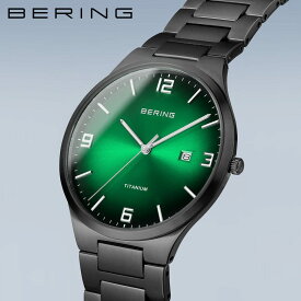 BERING ベーリング 腕時計 メンズ レディース BERING Unisex TITANIUM Collection 15240-728 ユニセックス 男女兼用 ブランド 時計 ベーリング チタニウム チタン クォーツ ウォッチ 40mm アナログ 日付 ペア リンクウォッチ スリム 防水 正規品 ギフト 東京ウォッチスタイル