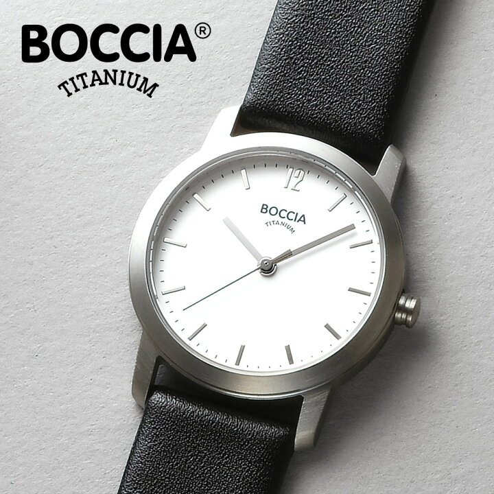 楽天市場】ボッチア 腕時計 BOCCIA TITANIUM Basic Collection 3291-03 