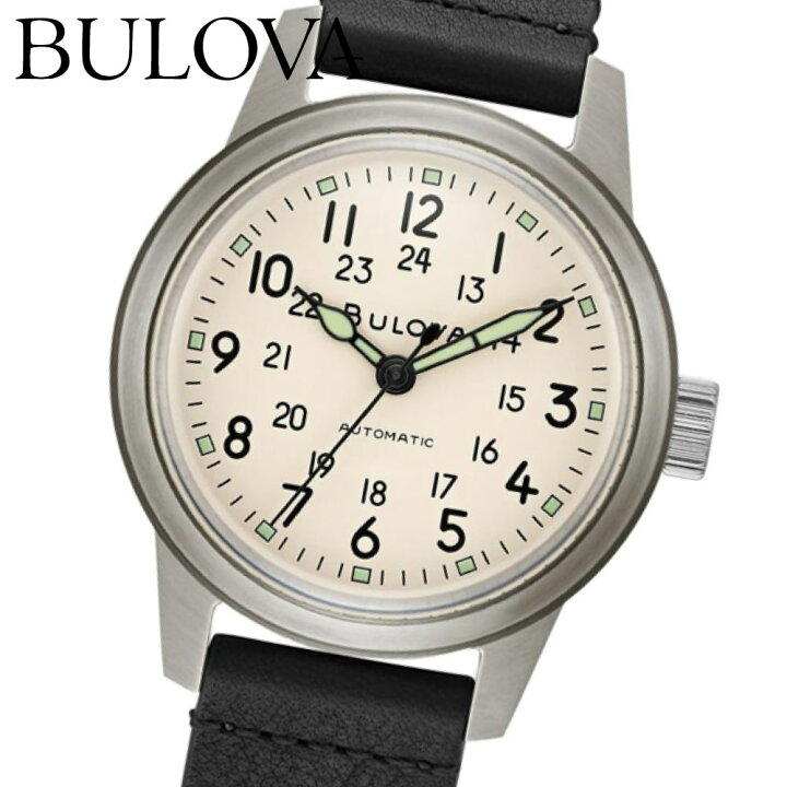 楽天市場】BULOVA 腕時計 BULOVA Military 96A246 ブローバ ミリタリー 