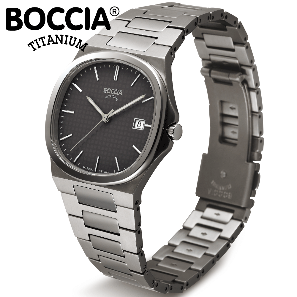 楽天市場】ボッチア 腕時計 メンズ BOCCIA TITANIUM Slim 3657-04