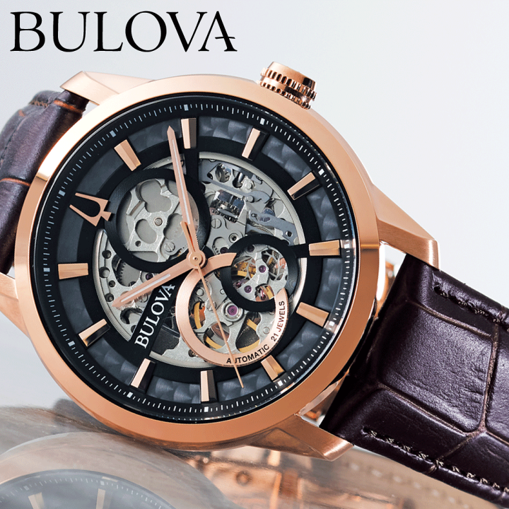 楽天市場】ブローバ 腕時計 メンズ 自動巻き BULOVA Classic 97A169