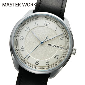 マスターワークス 腕時計 メンズ MASTER WORKS Quattro 003 MW06SI-ECBKG8 クォーツ アナログ 3針 シンプル 39mm レザーベルト 革ベルト マスターワークス クアトロ 003 メンズウォッチ 日本製 新卒 社会人 ギフト 服装 面接 就活 仕事用 通勤