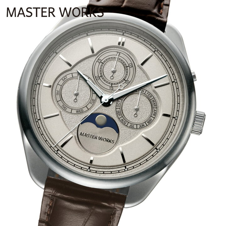 楽天市場】マスターワークス 腕時計 メンズ MASTER WORKS Quattro 004 