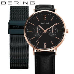 x[O rv jZbNX BERING Unisex Classic Calf Leather&Mesh Changes 14236-166 x[O NVbN J[t 2way uh v AiO v U[ XeX bV ւxg ւo
