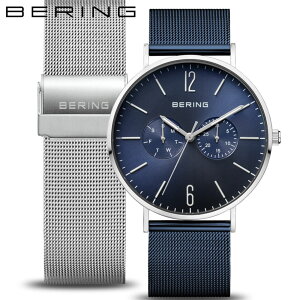 x[O rv jZbNX BERING Unisex Classic Calf Leather&Mesh Changes 14240-307 x[O NVbN J[t 2way uh v AiO v U[ XeX bV ւxg ւo