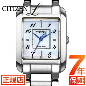 �V�`�Y�� �G�� CITIZEN L SQUARE Collection EW5600-87D �V�`�Y�� �r���v ���f�B�[�X �G�R�h���C�u �V���o�[ �X�N�G�A