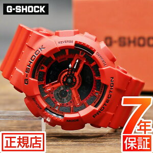 G-SHOCK ANALOG-DIGITAL 110 SERIES GA-110RRB-4AJF Iconic Styles G�V���b�N �W�[�V���b�N �A�i���O �f�W�^�� �A�i�f�W ���b�h CASIO �J�V�I �r���v �����Y �A�C�R�j�b�N�X�^�C��