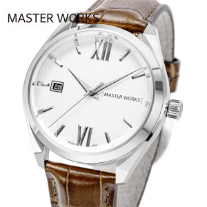 �}�X�^�[���[�N�X �r���v ���{�� �����Y �������� MASTER WORKS Angoloacuto MW31LSWHLB �A���S���A�N�g �@�B���r���v �I�[�g�}�`�b�N �X�e�����X�P�[�X 40mm �V�[�X���[�o�b�N �X�P���g�� ���U�[ �v�x