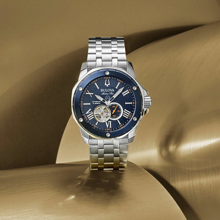 楽天市場】ブローバ 腕時計 メンズ 自動巻き BULOVA Marin Star 98A302 