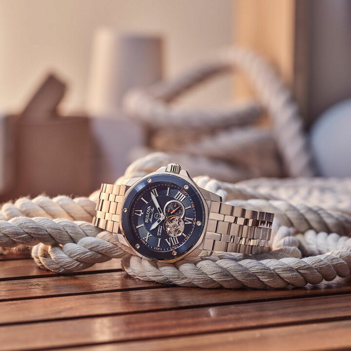 楽天市場】ブローバ 腕時計 メンズ 自動巻き BULOVA Marin Star 98A302 