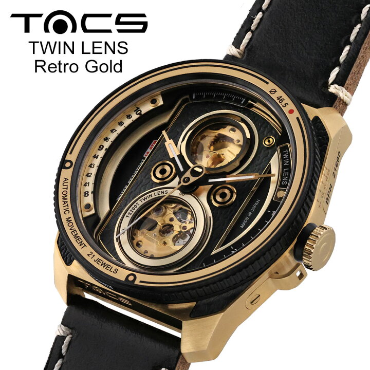 楽天市場】TACS 腕時計 メンズ TACS TWIN LENS TS2002B タックス 