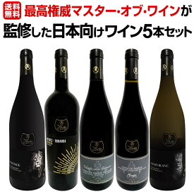 【送料無料】ワイン業界最高権威マスター・オブ・ワインが監修した日本向けワイン5本セット！第二弾はローヌ＆アルゼンチン＆南ア！