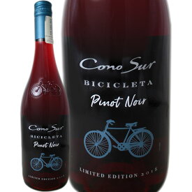ピノノワール コノスル・ピノ・ノワール・ビシクレタ・クールレッド（最新ヴィンテージ）【チリ】【赤ワイン】【750ml】【辛口】【Cono Sur】【限定商品】【冷やして美味しい】
