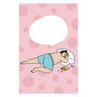 相撲 ポチ袋 お昼寝 （2枚入り）【ぽち袋 キャラクター 相撲 グッズ 大相撲 すもう スー女 力士 お相撲さ…
