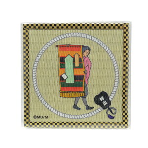 oR[X^[ Ăяo܊ 90mm×90mmTATAMI COASTER R[X^[  킢 o oObY an oyY v[g {