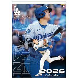 大谷翔平 カレンダー 2026年 壁掛けカレンダーCalendar 令和8年カレンダー 壁掛け 令和8年暦 カレンダー ポスター ドジャース 野球 応援 グッズ 大判 B2 スポーツ選手 野球選手 大谷選手 大判カレンダー MLB クリスマス プレゼント