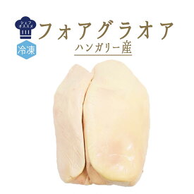 【冷凍】フォアグラ　オア（ガチョウ）foie gras　oie　＜ハンガリー＞【700g-1kg】【冷凍品】