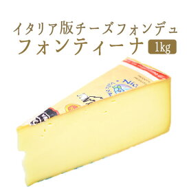 フォンティーナ　フォンティナ　D.O.P.　Fontina　＜イタリア産＞【約1kg】【￥1156/100g当たり再計算】【冷蔵品】