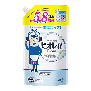コストコ ビオレu ボディウォッシュ 詰替え用 2L 素肌 弱酸性 赤ちゃん 低刺激 微香性 フローラル 潤い 保湿 大容量