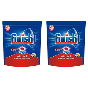 コストコ フィニッシュ オールインワンタブレット 94 個入り 2個セット 食洗機用洗剤 パワーキューブ キッチン用洗剤 食洗機用洗剤 食器洗浄機用 食器洗い機用 台所用合成洗剤