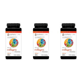 コストコ Youtheory コラーゲン ビオチン 390 粒 3個セット サプリメント ビオチン 高吸収性 健康維持 ビタミンC 栄養バランス 食生活