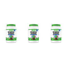コストコ Orgain オーガニックプロテイン スーパーフードミックス チョコレートファッジ風味 1.2kg 3個セット プロテイン ORGANIC プラントベース 大容量 チョコレート 筋トレ ダイエット
