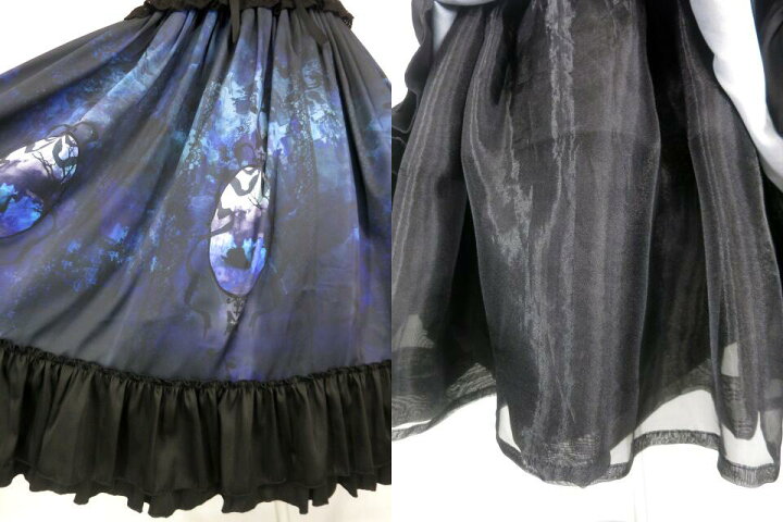 楽天市場】【中古】Sheglit / Odette&Odile プリントワンピース 