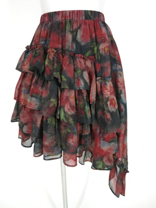 楽天市場】【中古】Sheglit / Rose Gardenフリルスカート シェグリット  