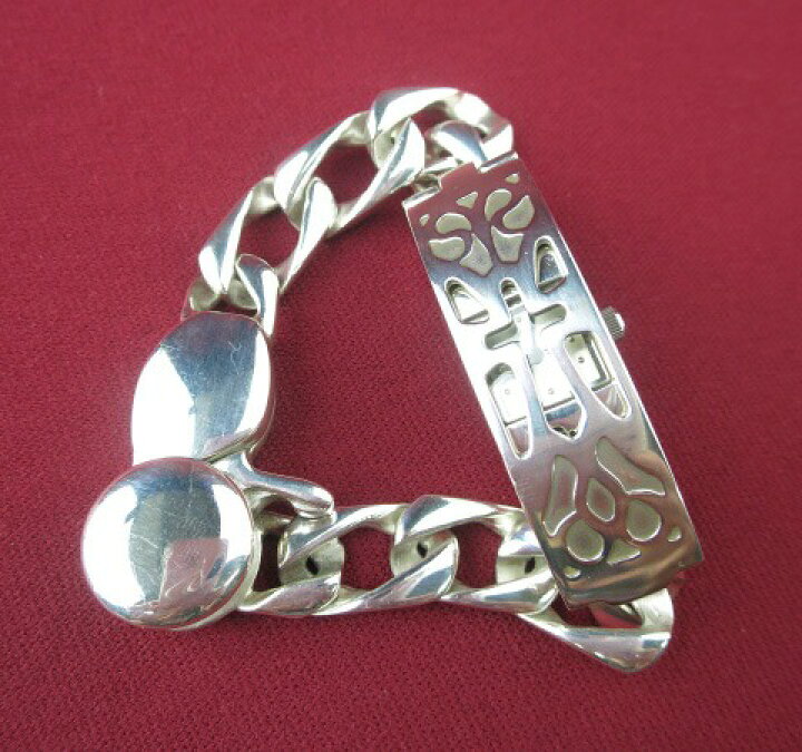 楽天市場 中古 Jean Paul Gaultier カバー付きブレスウォッチ Sv925 ジャンポールゴルチエ 腕時計 B287 2112 Tokyo Alice 楽天市場店