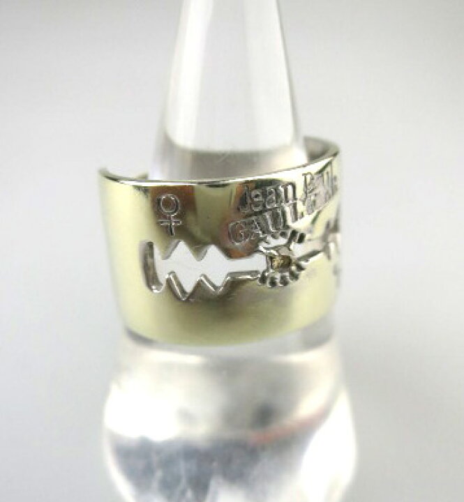 楽天市場】【中古】Jean Paul GAULTIER / カミソリリング(K10ホワイト 