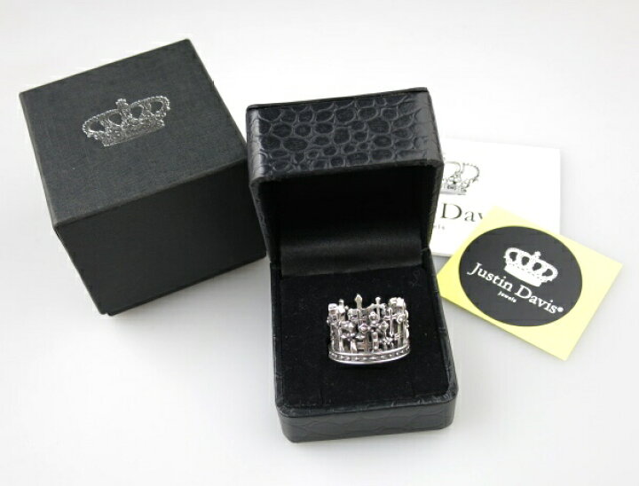 楽天市場】【中古】Justin Davis / Grave Crown リング SRJ440 