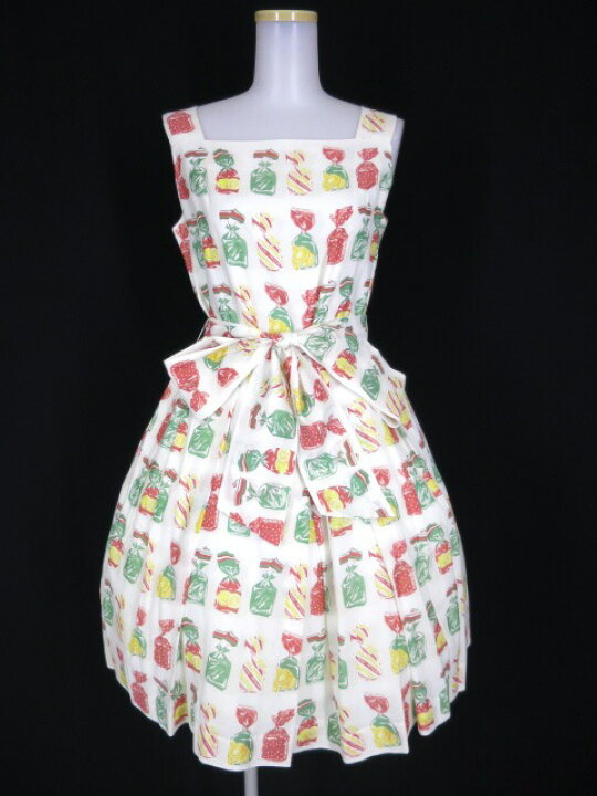 楽天市場 中古 Jane Marple Fruit Candyのサンドレス ジェーンマープル ワンピース フルーツキャンディ B 2105 Tokyo Alice 楽天市場店