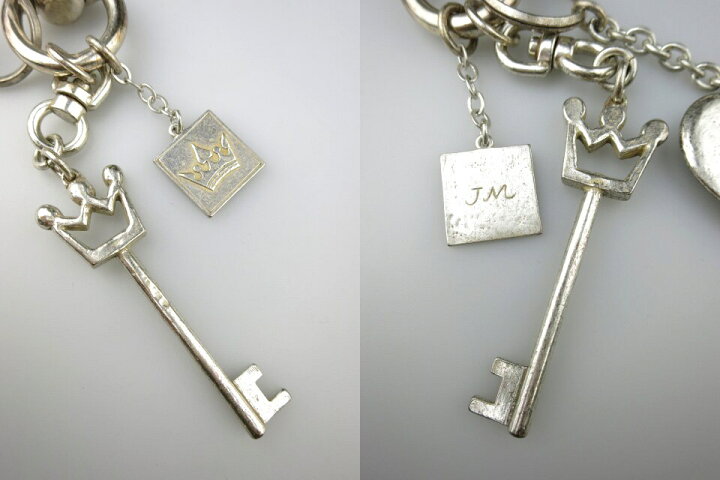 楽天市場】【中古】Jane Marple / 鍵＆ハートチャームキーホルダー 