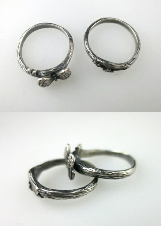 楽天市場】【中古】Jean Paul GAULTIER / バタフライ2連リング ジャン 