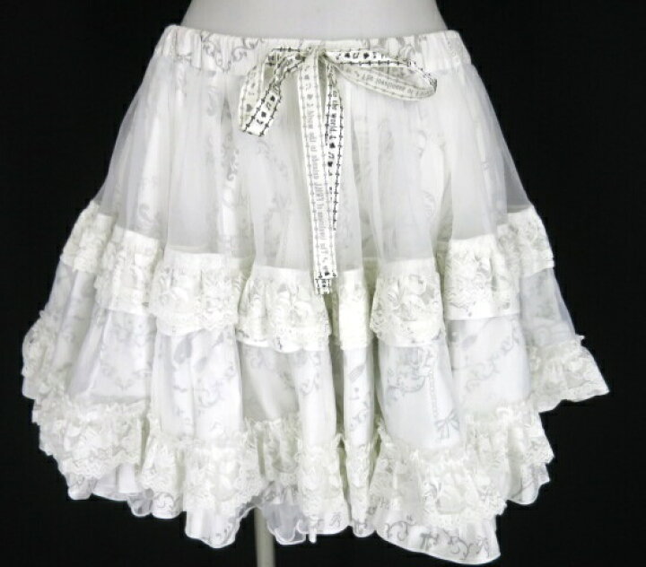 楽天市場】【中古】h.NAOTO FRILL / メッシュ重ねボリュームパニエ  