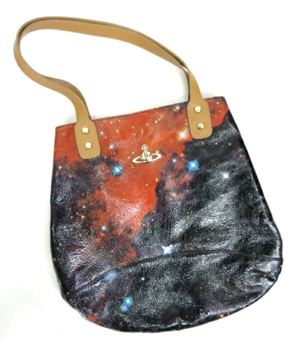 楽天市場】【中古】Vivienne Westwood / ギャラクシー柄トートバッグ 